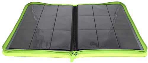 docsmagic.de Premium Pro-Player 9-Pocket Zip-Album Light Green - 360 Card Binder - MTG - PKM - YGO - Reissverschluss Hellgrün docsmagic.de Premium Pro-Player 9-Pocket Zip-Album Light Green - 360 Card Binder - MTG - PKM - YGO - Reissverschluss Hellgrün von docsmagic.de