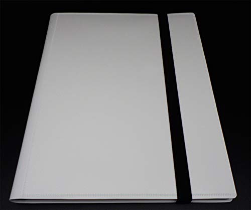 docsmagic.de Pro-Player 9-Pocket Album White - 360 Card Binder - MTG - PKM - YGO - Sammelalbum Weiss von docsmagic.de