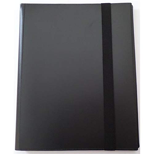 docsmagic.de Pro-Player Album Black - 360 Card Binder - MTG - PKM - YGO - Schwarz von docsmagic.de