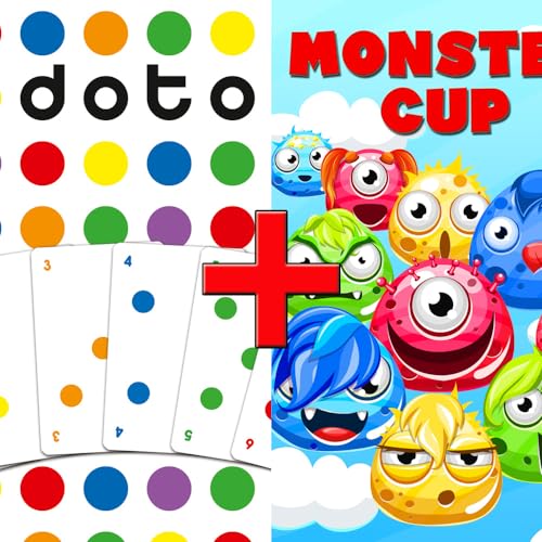 doto + Monster Cup - Zwei Kartenspiele auf einmal zum Schnäppchenpreis von doto