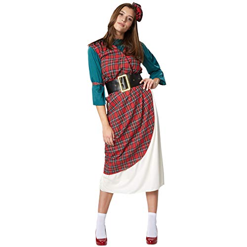 dressforfun 900423 - Damenkostüm vornehme Highlanderin, Mehrteiliges Kostüm im Stil der Highlands (XXL | Nr. 302079) von dressforfun