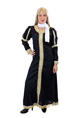 dressmeup Aufwändiges Kostüm Kleid Damenkostüm Mittelalter Edelfrau Burgfrau Königin Cosplay Gr. 40, M von dressmeup