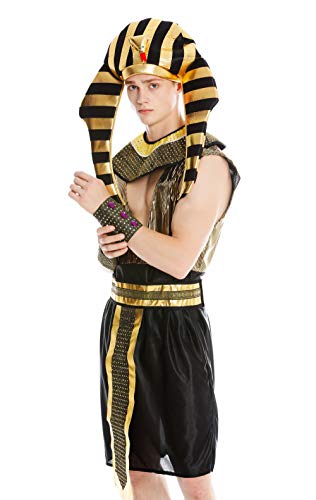 dressmeup Dress ME UP - M-0028 Kostüm Herren Männer Karneval Halloween Ramses Ägypter Pharao Gr. M/L von dressmeup