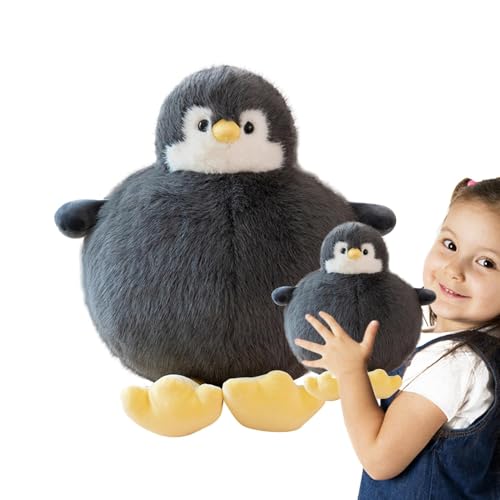 Pinguin-Puppe, süßes Pinguin-Stofftier, entzückendes Pinguin-Plüschtier, knuddeliges Pinguin-Plüschtier, weiches Tier-Pinguin-Plüschspielzeug, Kinder-Plüschtierkissen für Freundin, Valentinstag, Kinde von drtid