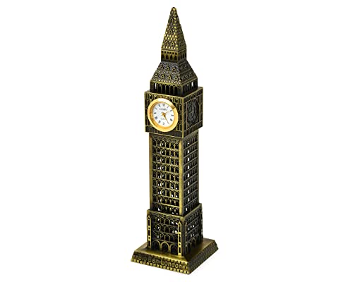 ds. Distinctive Style Metallische Big-Ben-Tower-Modell-Statue-Dekoration (23,5 cm) von ds. distinctive style