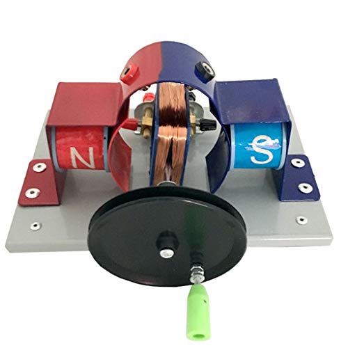 dsmsdre Mini-Motor-Demonstrationsmodell – Generator-Demomodell – Physikunterricht, Experimentieren, Bildungsmodell, Spielzeugbausätze, Stromerzeugungswerkzeug von dsmsdre