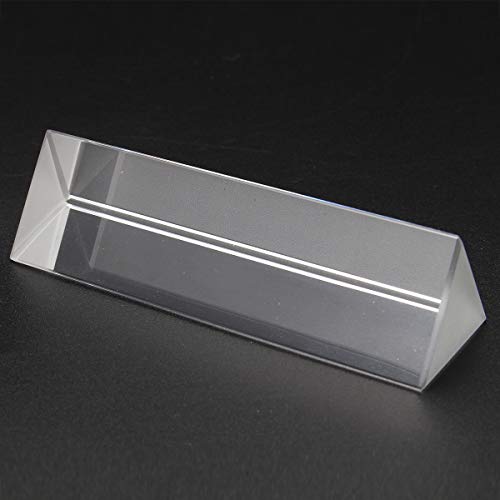 dsmsdre Optisches Glas, Britisches Dreifachprisma für physikalisches Lichtspektrum, Lehrexperimentmodell/Wohndekoration von dsmsdre