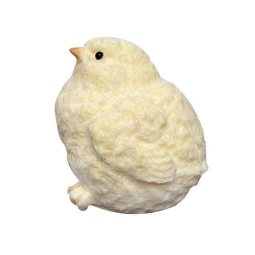 duwiikab Tierisches Quetschspielzeug, sensorisches Kükenspielzeug, weiches TPR-Huhn, Quetschspielzeug für Stress, Angstabbau, langsamer Rückprall, Zappelspielzeug Kinder, Teenager, 1pc von duwiikab