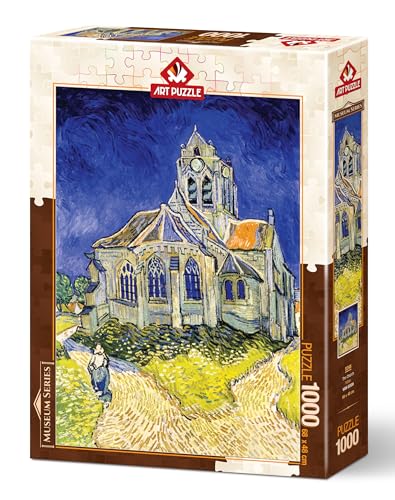 Kirche, Vincent Van Gogh Puzzle 1000 Teile von dv decovieno