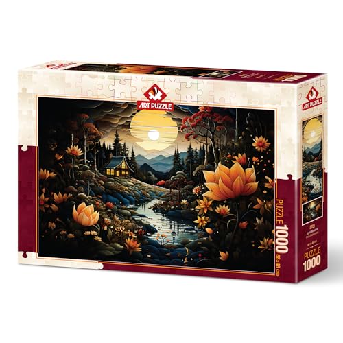 Night Beauties Landschaft Dekoration Puzzle für Erwachsene 1000 von dv decovieno