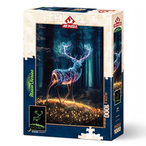 Patronus Spell 1000 Teile Neon Puzzles für Erwachsene kostenlos von dv decovieno