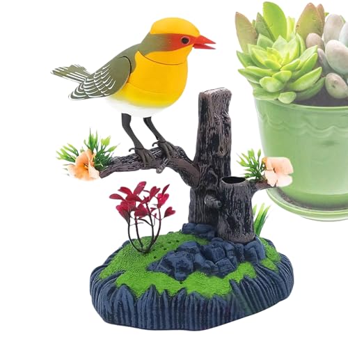 dzqad Elektronischer Simulationsvogel Als Haustier - Stiftehalter Mit Vogelgezwitscher | Realistisches Elektronisches Haustier Deko Schreibtisch Deko Für Schlafzimmer Wohnzimmer Ostern Küche dzqad Elektronischer Simulationsvogel Als Haustier - Stiftehalter Mit Vogelgezwitscher | Realistisches Elektronisches Haustier Deko Schreibtisch Deko Für Schlafzimmer Wohnzimmer Ostern Küche von dzqad