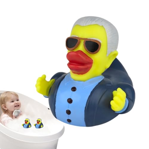 dzqad Enten-Badespielzeug, Badeenten,Badewannen-Enten | Kinder Babys Bad Dusche Spielzeug Wahl Abstimmung Enten Spielzeug Dekor für Baby Dusche Familie Party Bad Zeit Pool von dzqad