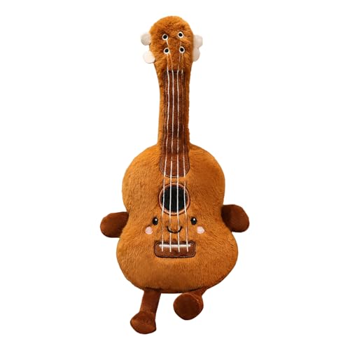 dzqad Kuscheltier Puppe Für Kinder,Weiches Gitarren-Musikinstrument als Plüschfigur | Weiches Schlafkissen Für Mädchen Erwachsene dzqad Kuscheltier Puppe Für Kinder,Weiches Gitarren-Musikinstrument als Plüschfigur | Weiches Schlafkissen Für Mädchen Erwachsene von dzqad