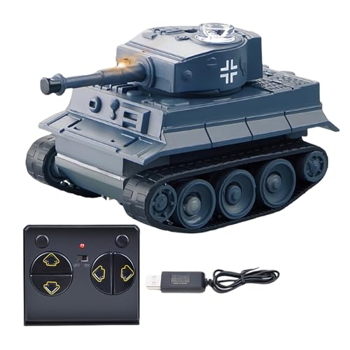 dzqad Tank RC - Lehrreiches Kampfpanzer-Spielzeug,Interaktives Mini Fahrzeug für Mint-Lernen Kinder Indoor Spielzimmer dzqad Tank RC - Lehrreiches Kampfpanzer-Spielzeug,Interaktives Mini Fahrzeug für Mint-Lernen Kinder Indoor Spielzimmer von dzqad