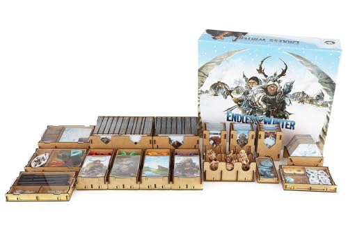 POLANDGAMES ERA89257 Insert: Endless Winter: Paleoamericans C.Box + Expansions Organizer von e-Raptor