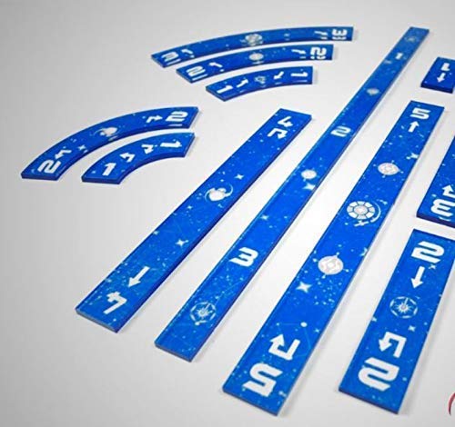 e-Raptor Star Wars: X-Wing Rulers Blue Set von e-Raptor