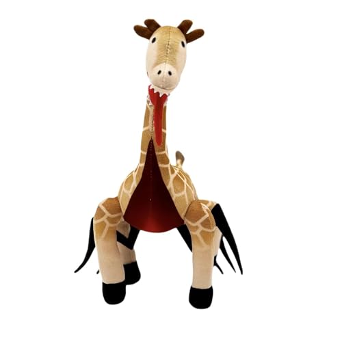 28CM Zoochosis Horror Plüschtier,Weiches Zoochosis Plüschtier Spielzeug,Niedliche Zoochosis Giraffe Plüsch Figuren,Cartoon Zoochosis Plüsch Puppe Plüsch Kissen für Fans und Kinder (Giraffen) von eamve