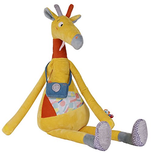 ebulobo EB87302, Plüsch Billie, die Giraffe (70cm), Dschungel, Handwäsche möglich, Mehrfarbig von ebulobo