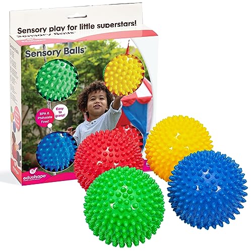 Edushape Sensory Baby Bälle 4er Set - 10cm von Edushape