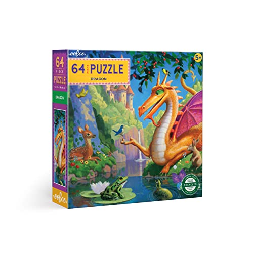 eeBoo - Puzzle 64 Teile - Dragon von eeBoo