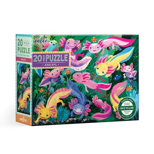 EEBOO Axolotl 20 Teile Puzzle, 1 EA von eeBoo