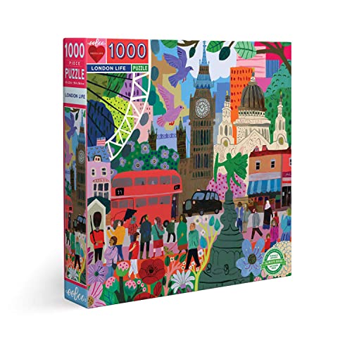 eeBoo - Puzzle 1000 pcs - London Life (EPZTLDL) von eeBoo