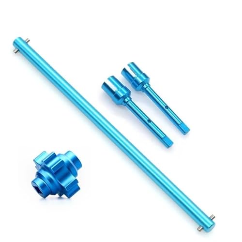 Metall Zentralantriebswelle Propellergelenk Differential Arretierspule für Tamiya TT02 TT02B 1/10 RC Auto-Upgrades Teile(Blue) von eejinwen