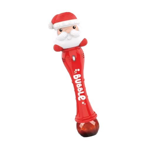 eexuujkl Santa Lighting Bubble Maker Automatische und unterhaltsame Materialien Beleuchtung Automatische Bubble Automatische Bubble Maker Maschine von eexuujkl