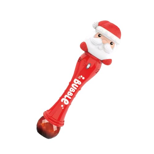 eexuujkl Santa Lighting Bubble Maker Automatische und unterhaltsame Materialien Beleuchtung Automatische Bubble Automatische Bubble Maker Maschine von eexuujkl