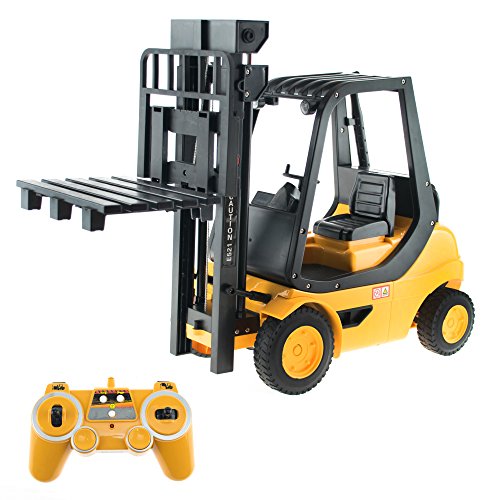 efaso 1:8 XXL RC Gabelstapler E521-003 - 2,4 GHz Baustellenfahrzeug mit Licht und Sound, Aufnahmemodus und umfangreichen Steuerungsmöglichkeiten efaso 1:8 XXL RC Gabelstapler E521-003 - 2,4 GHz Baustellenfahrzeug mit Licht und Sound, Aufnahmemodus und umfangreichen Steuerungsmöglichkeiten von efaso