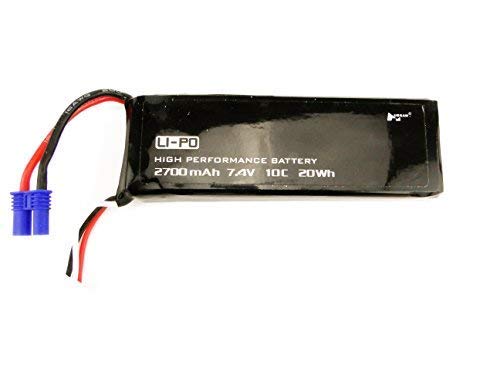 efaso Li-Po Akku 7,4 V 2700 mAh - Passend für Revell Navigator 23899 (43653) von efaso