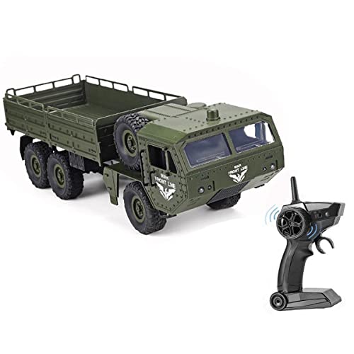 efaso Q75 1/12 RC 6WD Militär LKW Armee LKW Geländewagen RTR 6 Wheel von efaso