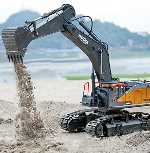 efaso RC Bagger Schwerer detailgetreuer Kettenbagger 1:14 Baufahrzeug LKW Huina Upgrade Version mit Metallbauteilen efaso RC Bagger Schwerer detailgetreuer Kettenbagger 1:14 Baufahrzeug LKW Huina Upgrade Version mit Metallbauteilen von efaso