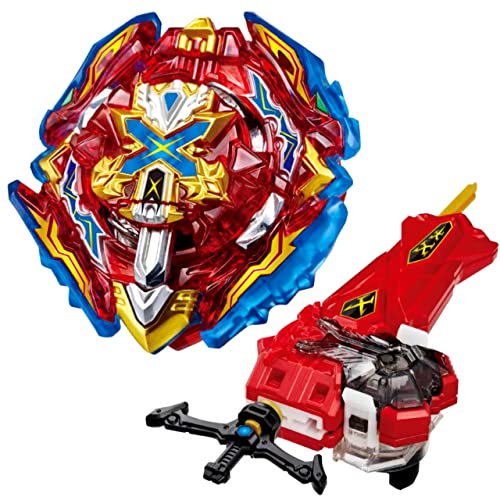 Elrozo B-200 Xiphoid Xcalibur + Launcher Kreisel für Beyblade Burst Turbo Evolution Surge Arena von Elrozo