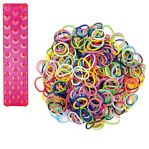 elrozo Loom Bands ca.6000 STK. Bunte Gummibänder Set von elrozo