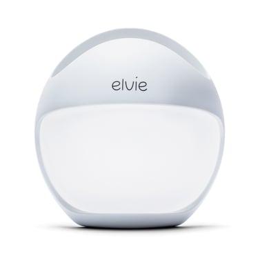 elvie curve tragbare Hand-Milchpumpe aus Silikon von elvie curve