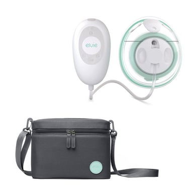 elvie stride Einzelmilchpumpe elektrisch plus GRATIS Tragetasche 3 in 1 von elvie stride