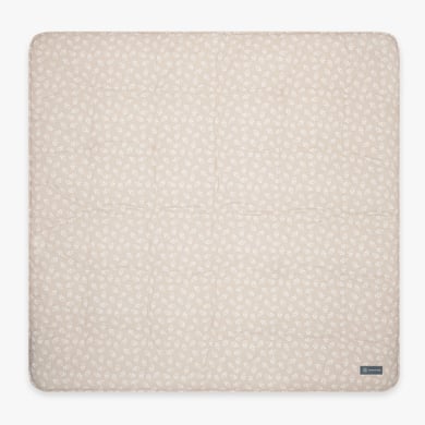 emma & noah Krabbeldecke Floral Sand 120 x 120 cm von emma & noah