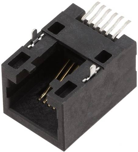 Encitech RJJU-66-141-E3H-004 RJ12 Steckverbinder 3253-0008-02 Buchse, Einbau horizontal Polzahl 6P6C von ENCITECH