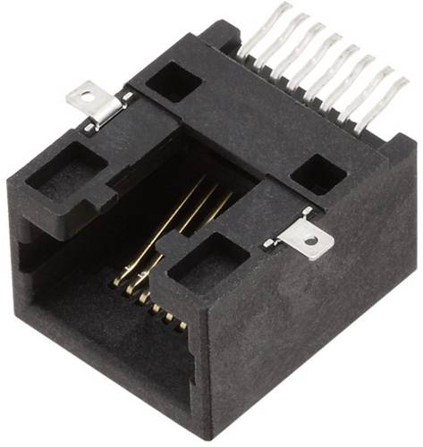 Encitech RJJU-88-141-E3H-009 RJ45 Steckverbinder 3253-0007-02 Buchse, Einbau horizontal Polzahl 8P8C von ENCITECH