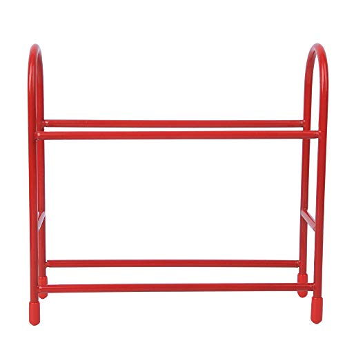 RC -Auto Reifen Speicher Rack, RC Car Tire Rack Wheel Tire Storage Regal RC Reifenrad Aufbewahrungshalterung RC Tool Organizer für 1/10 Fernbedienungsauto Crawler (Rot) von equlup