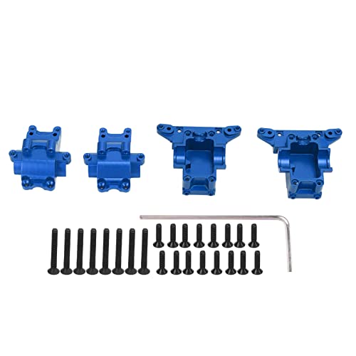 RC Vorne Hinten Getriebe Aluminium Legierung RC Differential Gehäuse für Traxxas LaTraxTeton Diff Gehäuse Set RC Upgrades Zubehör (Blue) von equlup