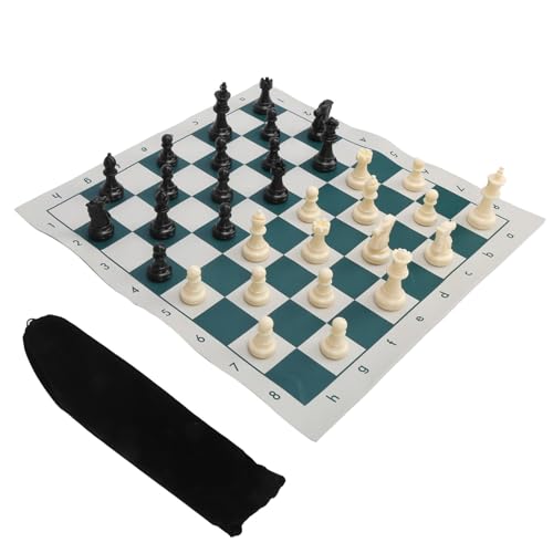 Turnier-Schach-Set, Schach, Professionelle Schachmatte, Schachfiguren, Schachfiguren, Brett-Set, Reise-Schach-Set Turnier-Schach-Set, Schach, Professionelle Schachmatte, Schachfiguren, Schachfiguren, Brett-Set, Reise-Schach-Set von equlup