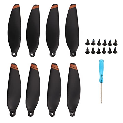 equlup Drohnenpropeller, Schnellverschluss-Propellerblätter, Propeller, starker Zug, OrangeEdge Blades Flügelstützen für Drohnenzubehör von equlup