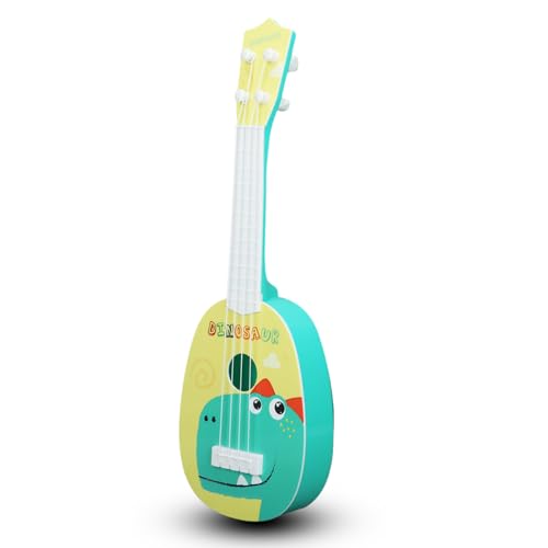 equlup Kinder Ukulele, Mini Kinder Ukulele Spielzeug Gitarre Spielzeug Aufklärung Kinder Spielzeug Ukulele Cartoon Ukulele Musikinstrument für Kinder Früherziehung Spielen (Stil 4) von equlup