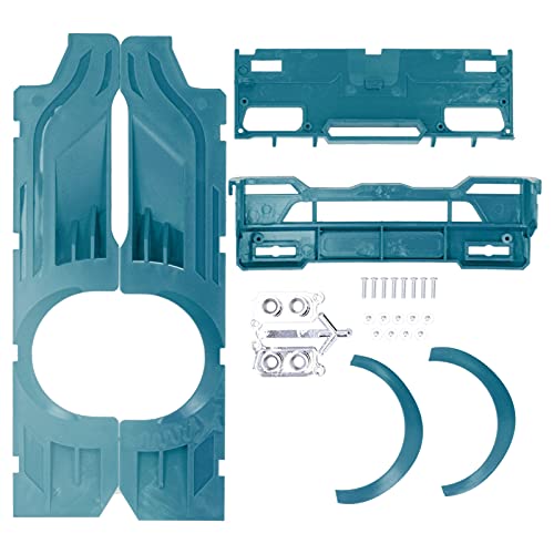 equlup RC Wide Body Große umgebende Abdeckung, Kunststoff-Modifikationskits Karosserieschutzabdeckung RC RC-Autoteile Kunststoff-Modifikationswerkzeug für WPL D12 RC Truck (Green) von equlup