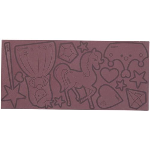 ergobag 00749-40019-10 (10pcs) Reflexie-Sticker Set Princess Aufkleber, bunt von ergobag