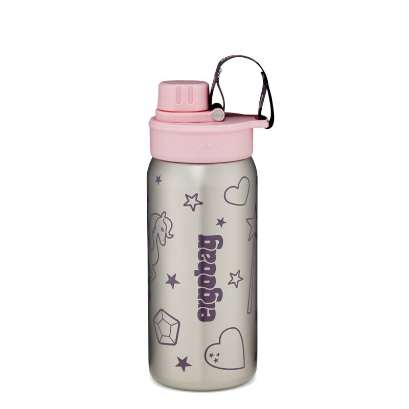 ergobag Trinkflasche Edelstahl Rosa von ergobag