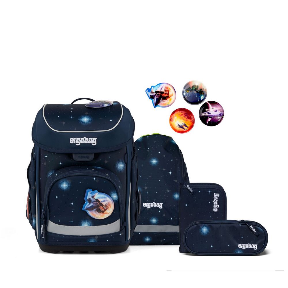 ergobag cubo Schulranzen Set KoBärnikus 5tlg. - Reflex Edition ergobag cubo Schulranzen Set KoBärnikus 5tlg. - Reflex Edition von ergobag